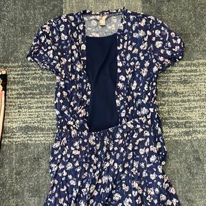 2 piece blouse and skirt